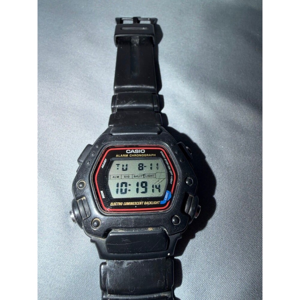 Casio DW-290 Mission Impossible Digital Watch 200M Module 3231 New Battery